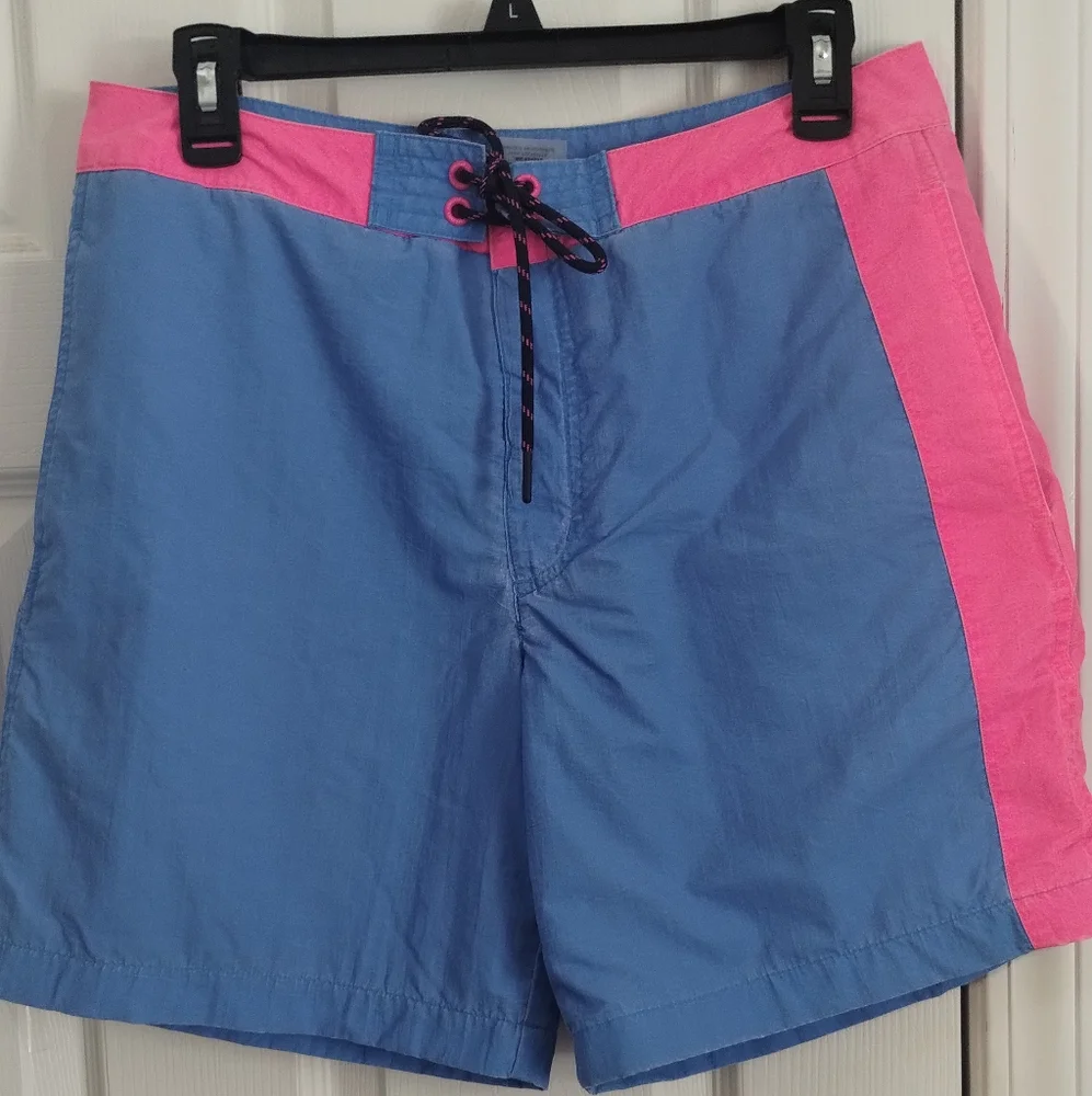 Men's Vineyard Vines Pink/Blue Swim Shorts